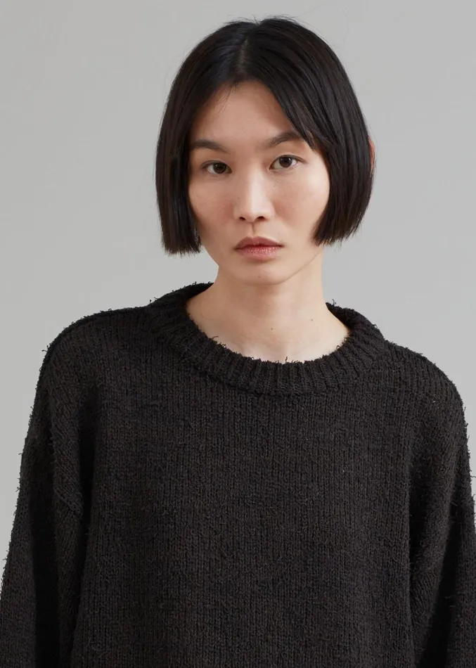 The Frankie Shop Ahine Sweater 8211 Black Women Knitwear