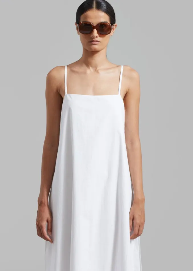 The Frankie Shop Alyssa Tank Maxi Dress 8211 White Women Dresses