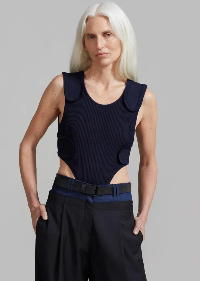 The Frankie Shop Andie Contrast Pants 8211 Black Women Clothing