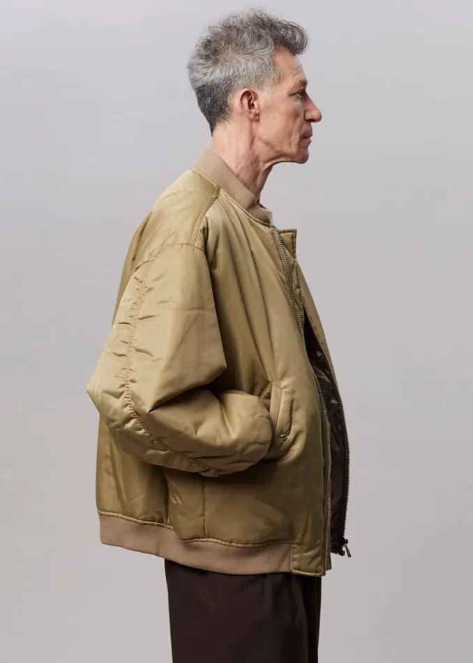 The Frankie Shop Astra Bomber Jacket 8211 Olive MenWomen Outerwear