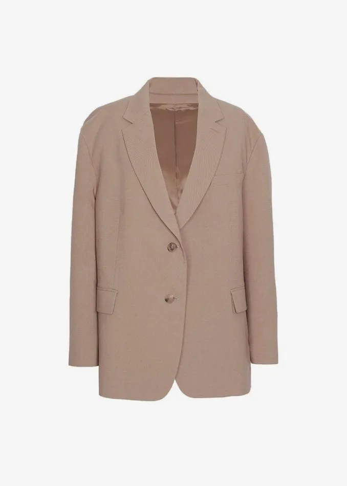 The Frankie Shop Bea Blazer 8211 Latte Women Outerwear