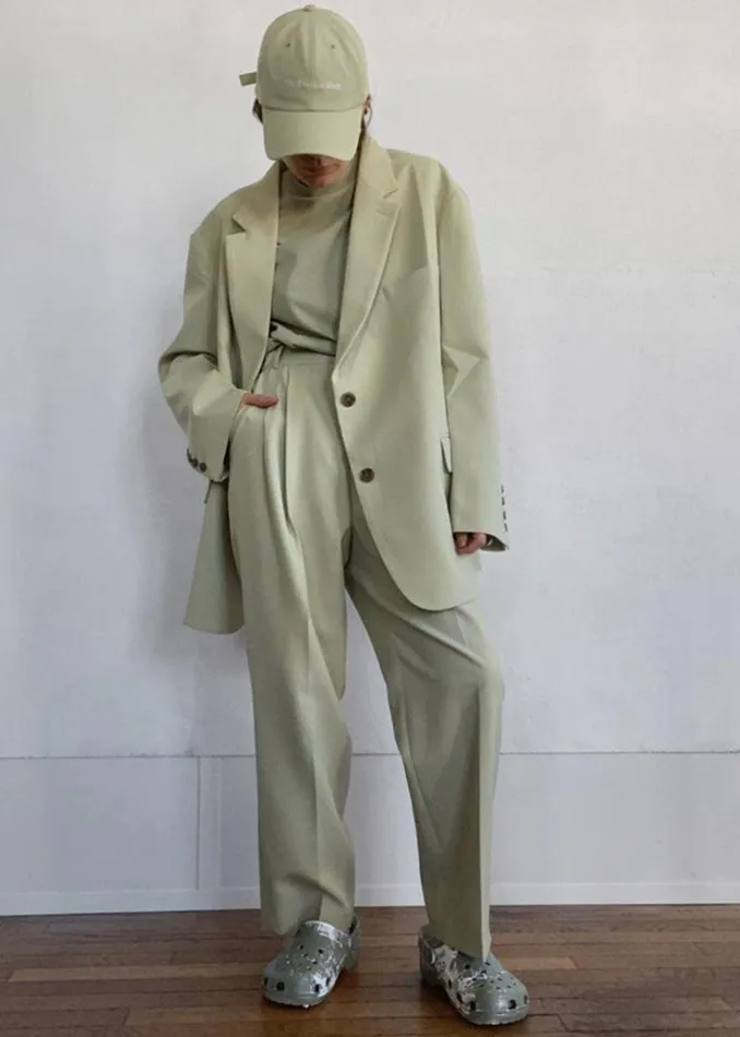 The Frankie Shop Bea Suit Pants 8211 Melon Women Bottoms