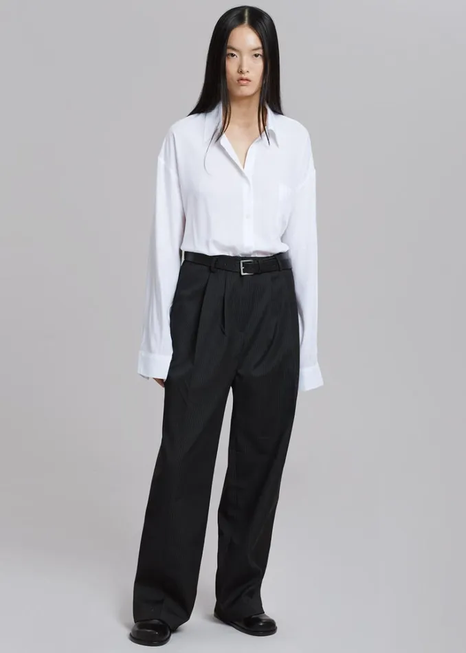 The Frankie Shop Bram Pants 8211 Black Women Clothing