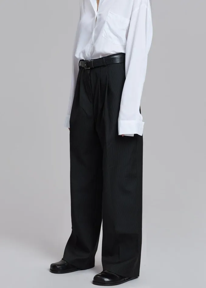 The Frankie Shop Bram Pants 8211 Black Women Clothing