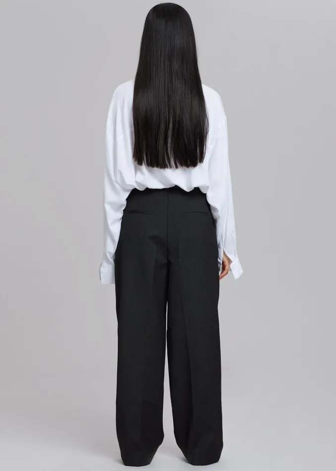 The Frankie Shop Bram Pants 8211 Black Women Clothing