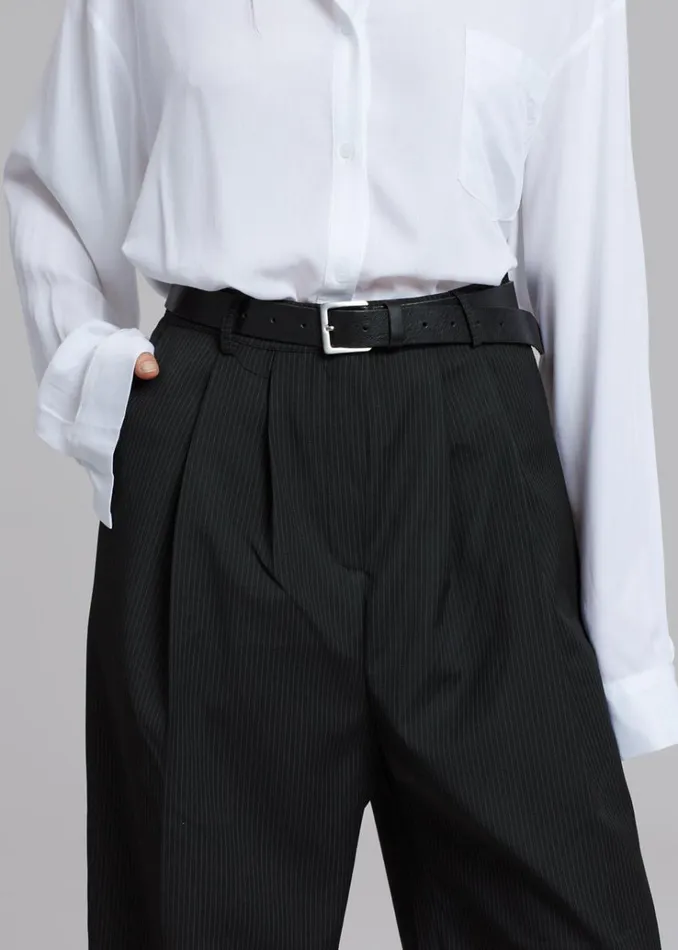 The Frankie Shop Bram Pants 8211 Black Women Clothing