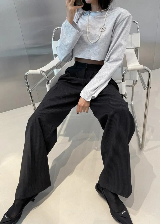 The Frankie Shop Bram Pants 8211 Black Women Clothing