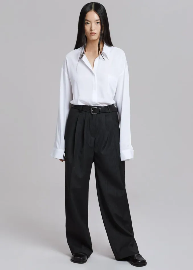The Frankie Shop Bram Pants 8211 Black Women Clothing