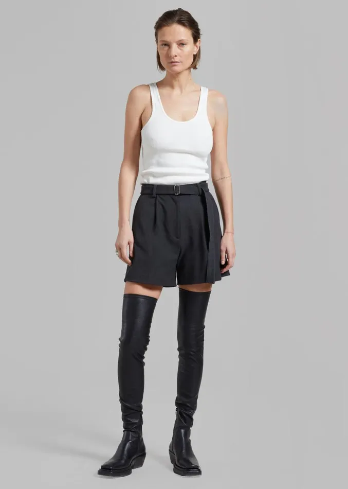 The Frankie Shop By Malene Birger Anisa Tank Top 8211 Soft White Women Clothing