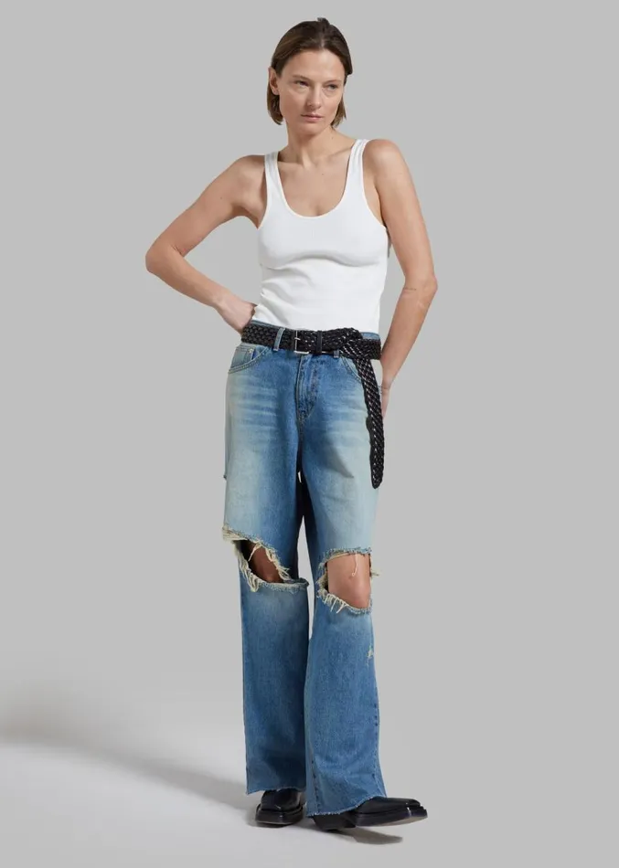 The Frankie Shop By Malene Birger Anisa Tank Top 8211 Soft White Women Clothing