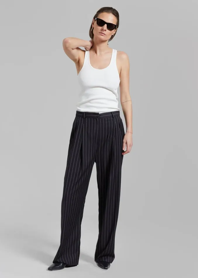 The Frankie Shop By Malene Birger Anisa Tank Top 8211 Soft White Women Clothing