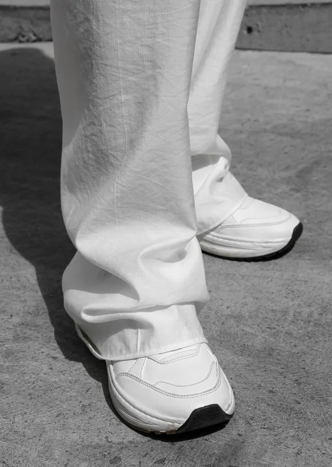 The Frankie Shop Callie Pants 8211 White Women Clothing