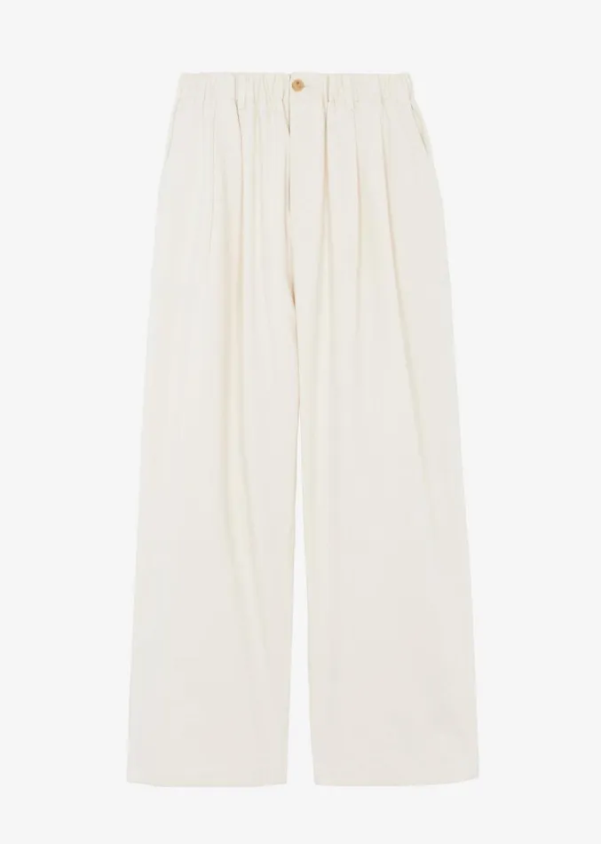 The Frankie Shop Charlie Pants 8211 Cream Men Clothing