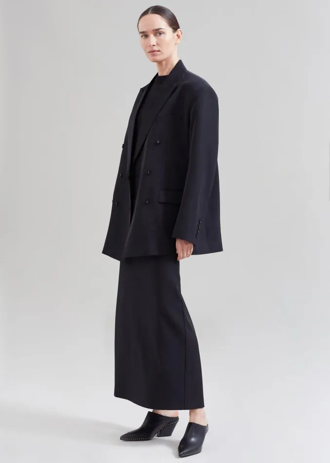 The Frankie Shop Demi Blazer 8211 Black Women Suits