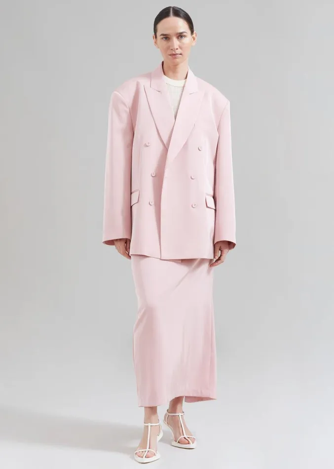 The Frankie Shop Demi Blazer 8211 Pink Women Clothing