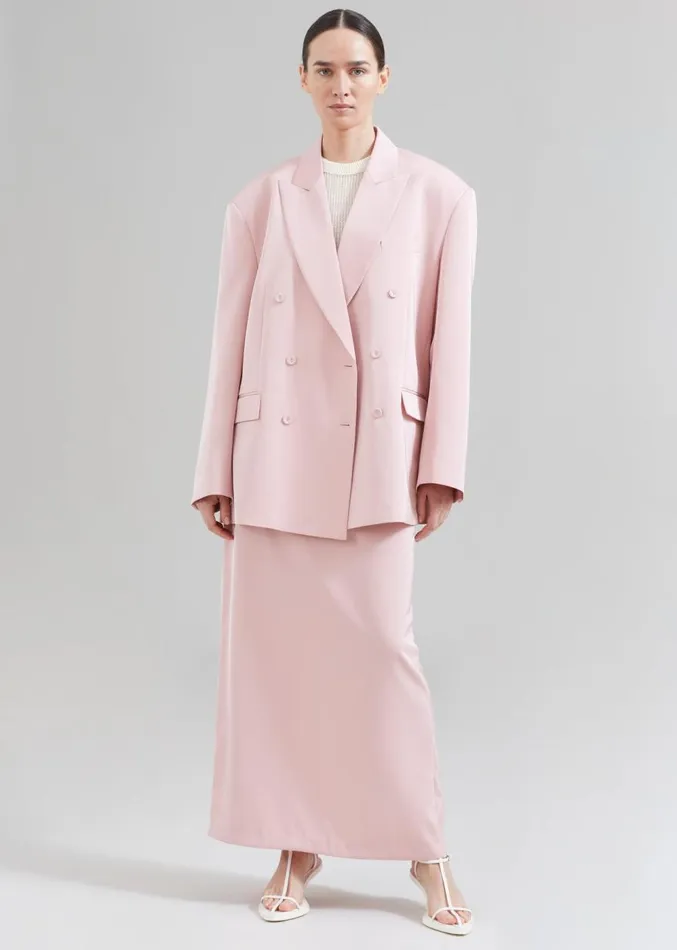 The Frankie Shop Demi Blazer 8211 Pink Women Clothing