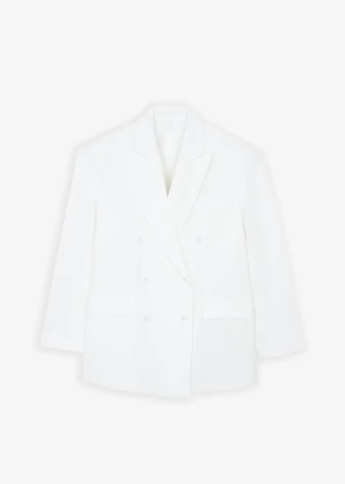 The Frankie Shop Demi Blazer 8211 White Women Suits