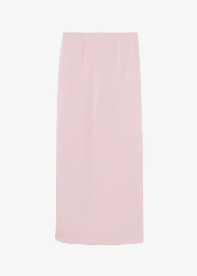 The Frankie Shop Demi Pencil Skirt 8211 Pink Women Clothing