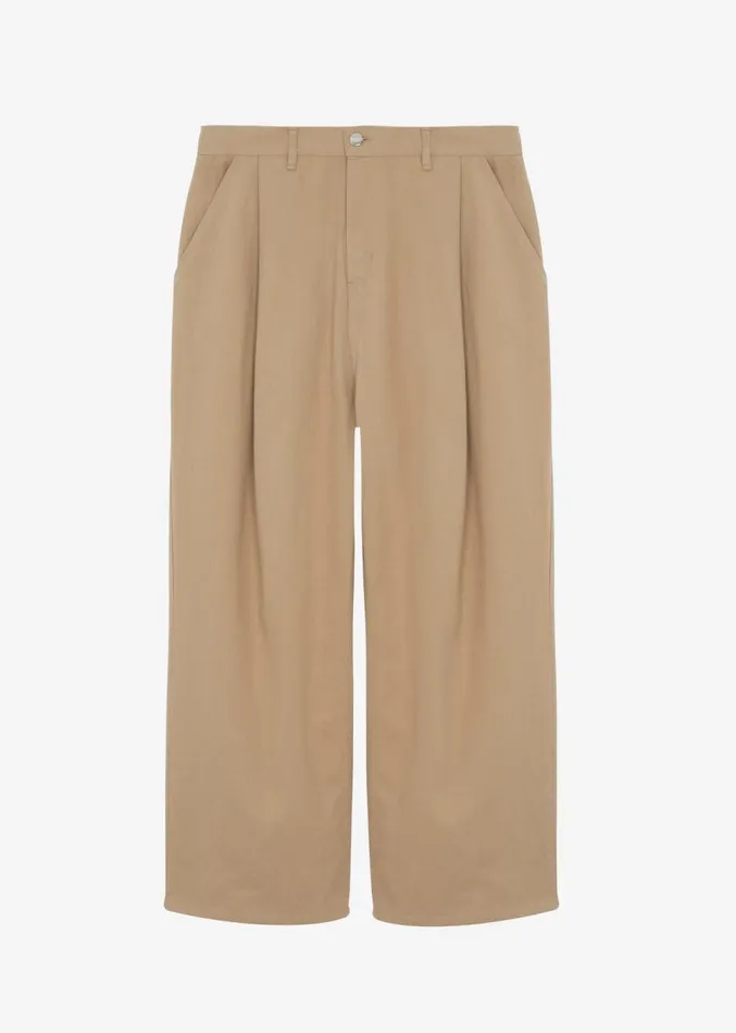 The Frankie Shop Drew Denim Pants 8211 Beige Men Bottoms