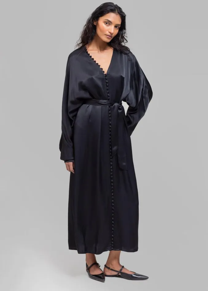 The Frankie Shop Envelope 1976 Cannes Dress 8211 Black Women Clothing