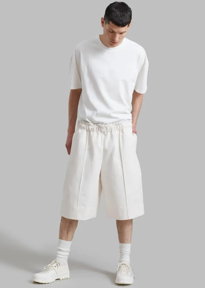 The Frankie Shop Faro Boxy Tee 8211 White WomenMen Tops