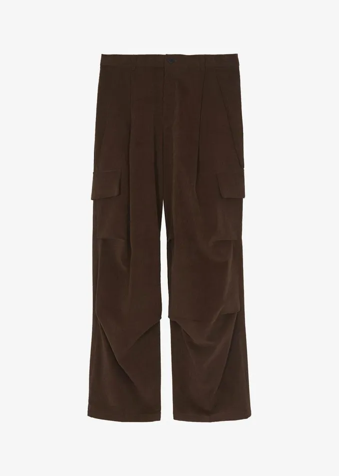 The Frankie Shop Garnett Corduroy Pants 8211 Brown MenWomen Bottoms