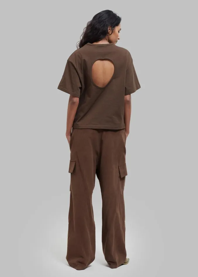 The Frankie Shop Garnett Corduroy Pants 8211 Brown MenWomen Bottoms