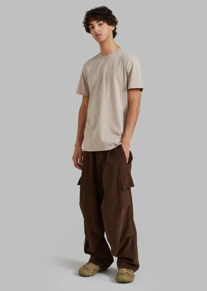 The Frankie Shop Garnett Corduroy Pants 8211 Brown MenWomen Bottoms