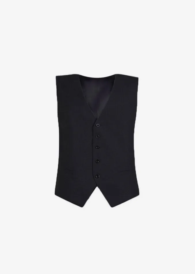 The Frankie Shop Gelso Waistcoat 8211 Black Women Outerwear