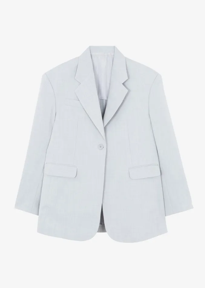 The Frankie Shop Gladys Blazer 8211 Grey Women Suits