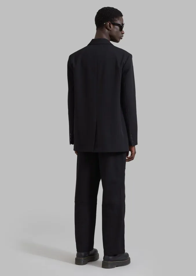 The Frankie Shop Grant Blazer 8211 Black Men Outerwear