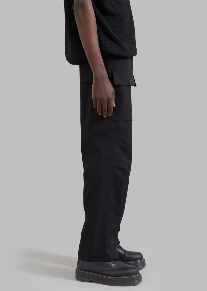 The Frankie Shop Grant Cargo Pants 8211 Black Men Suits