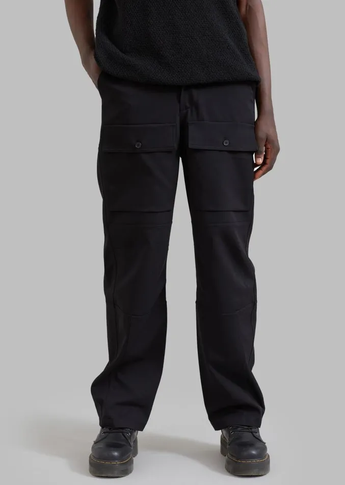 The Frankie Shop Grant Cargo Pants 8211 Black Men Suits