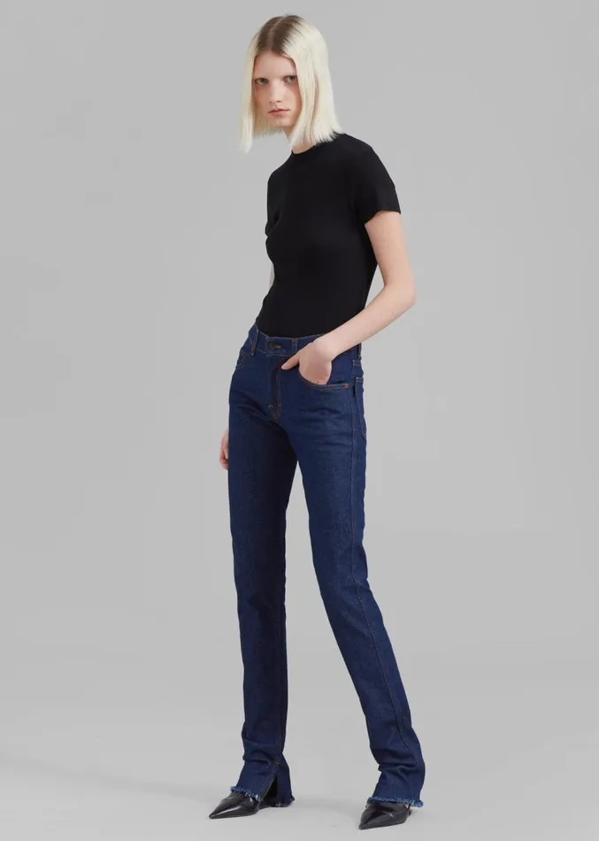 The Frankie Shop Haikure Sherry Pants 8211 Blue Rinse Women Clothing