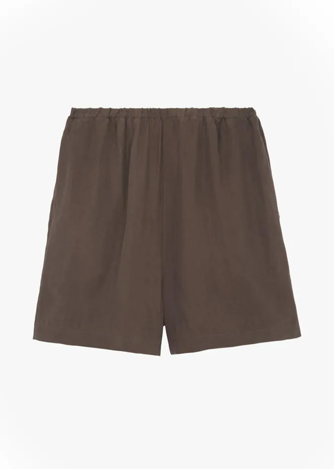 The Frankie Shop Haneul Shorts 8211 Brown Women Clothing
