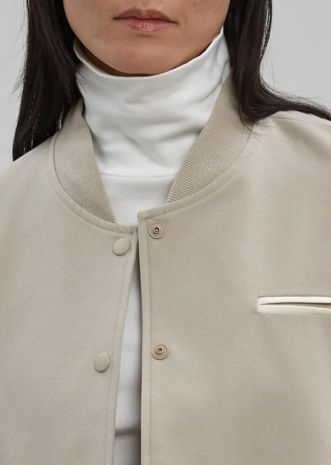 The Frankie Shop Hava Jacket 8211 Beige Women Clothing