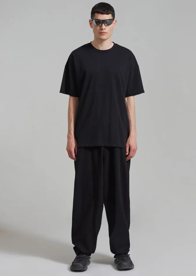 The Frankie Shop Joshua Baggy Pants 8211 Black Men Clothing