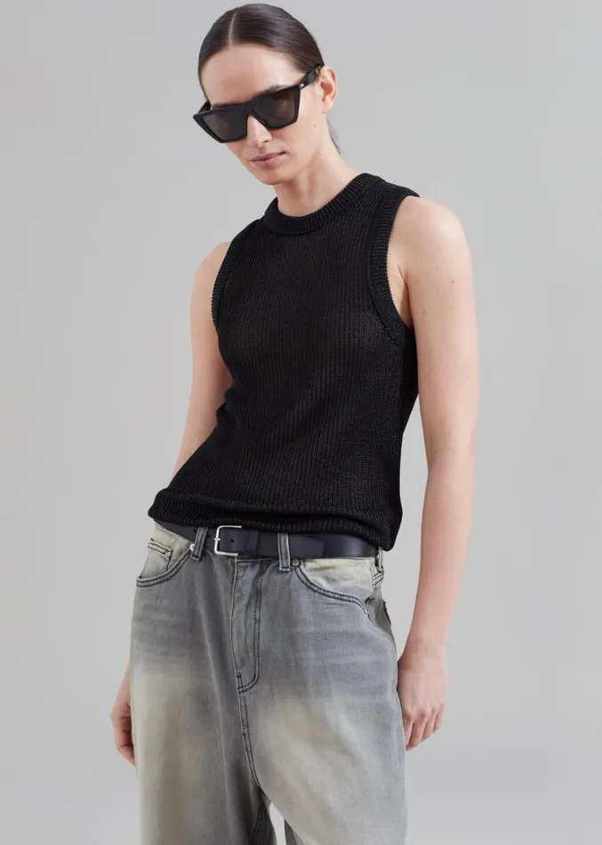 The Frankie Shop Kane Wide Jeans 8211 Grey Wash MenWomen Denim