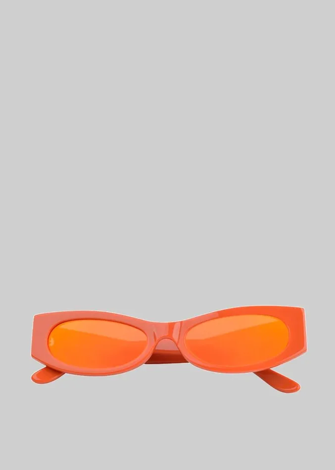 The Frankie Shop Karen Wazen Ciara Sunglasses 8211 Carrot Women Accessories