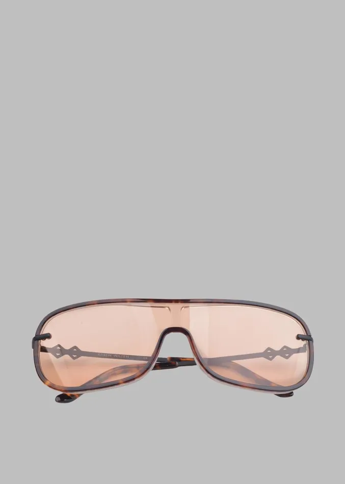 The Frankie Shop Karen Wazen Jordan Sunglasses 8211 Peanut Women Accessories