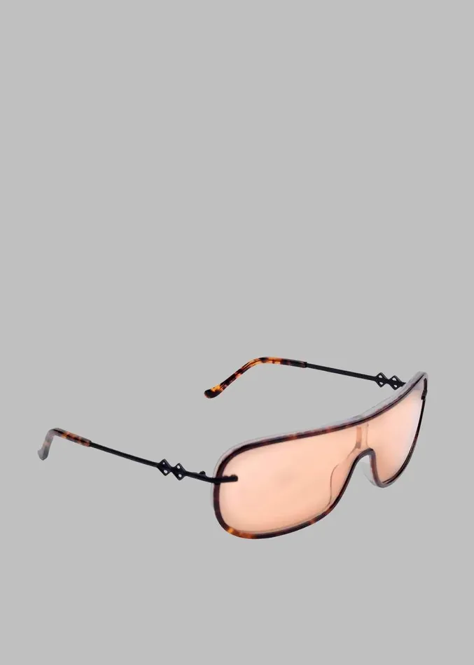 The Frankie Shop Karen Wazen Jordan Sunglasses 8211 Peanut Women Accessories