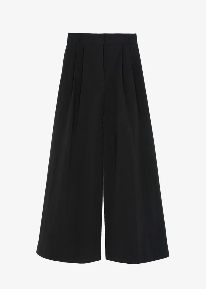 The Frankie Shop Kiel Wide Pants 8211 Black Women Clothing