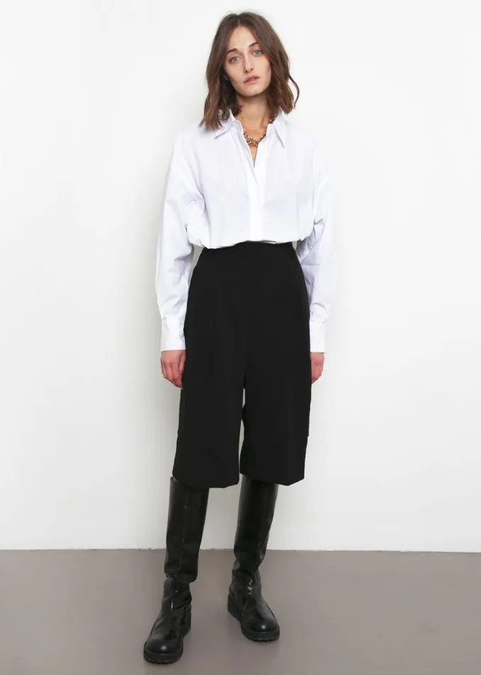The Frankie Shop Lakely Oversized Button Down Shirt 8211 White Women Tops