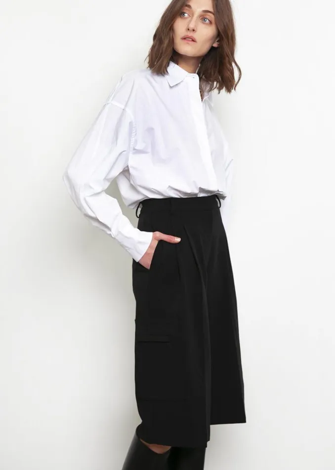 The Frankie Shop Lakely Oversized Button Down Shirt 8211 White Women Tops