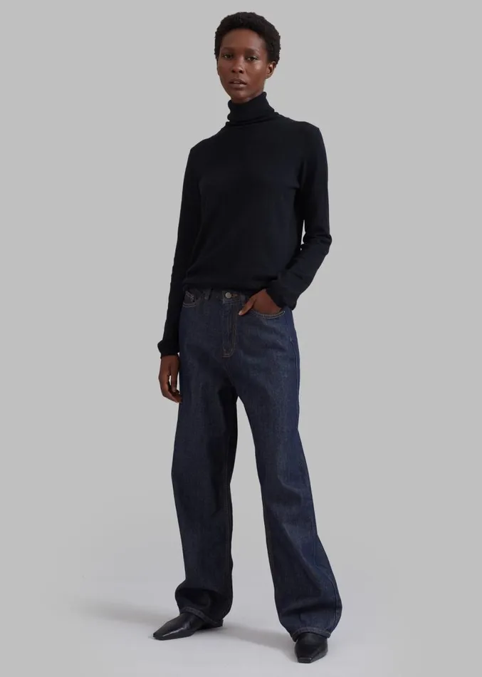 The Frankie Shop Laris Jeans 8211 Indigo Women Clothing