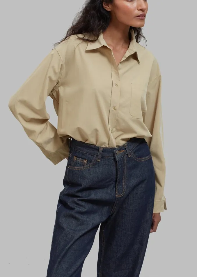 The Frankie Shop Laris Jeans 8211 Indigo Women Clothing