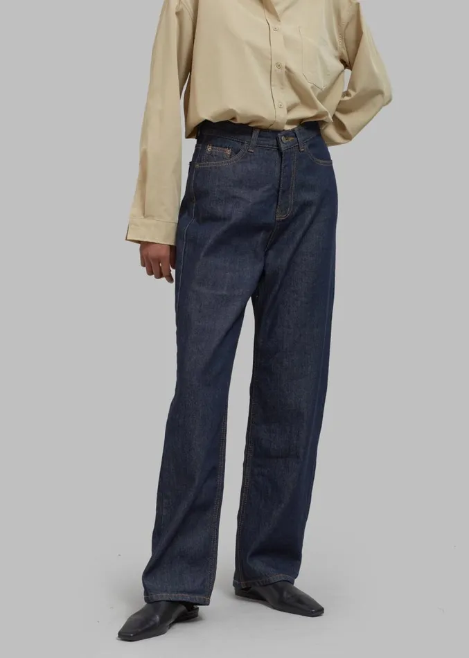 The Frankie Shop Laris Jeans 8211 Indigo Women Clothing