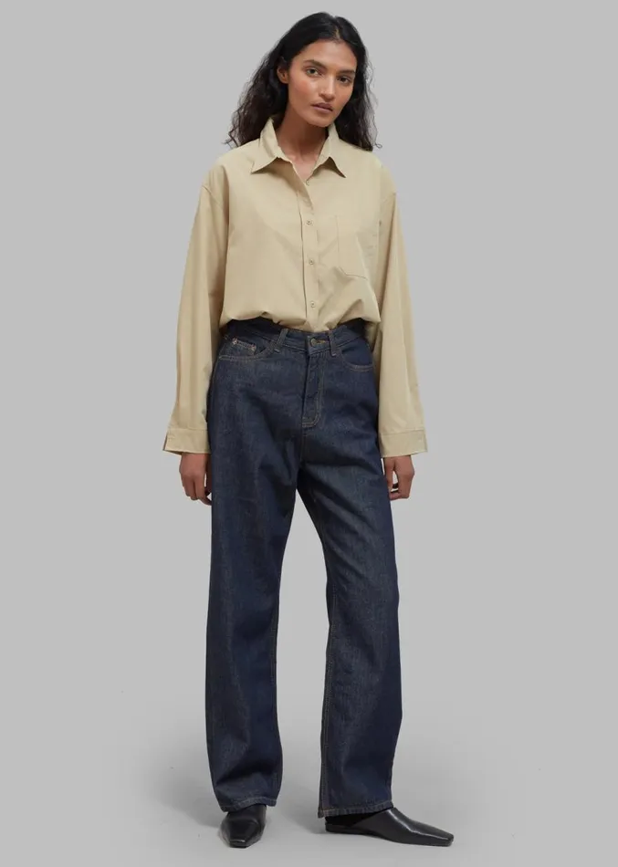 The Frankie Shop Laris Jeans 8211 Indigo Women Clothing