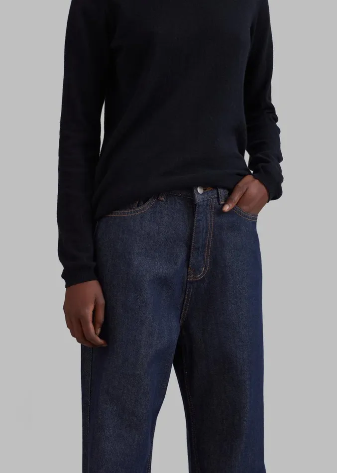 The Frankie Shop Laris Jeans 8211 Indigo Women Clothing