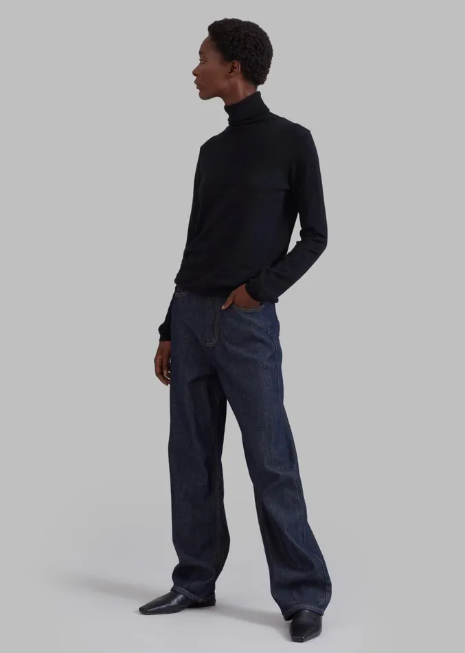 The Frankie Shop Laris Jeans 8211 Indigo Women Clothing